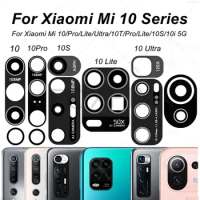 Rear Back Camera Glass Lens For Xiaomi Mi 10 Pro Lite Ultra 10T Pro Lite 10S 10i 5G 11 Global Replacement+Adhesive Sticker