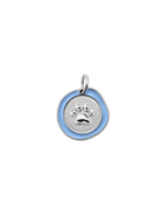 RAVIPA x Hug & Paws ลัคกี้ชาร์ม สำหรับสัตว์เลี้ยง ลาย Pawfect สี Airforce Blue