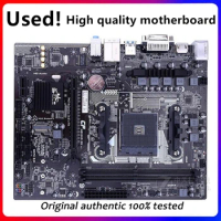 For Colorful C.AB350M-HD V14 V14A B350M-HD Motherboard Socket AM4 DDR4 For AMD B350M B350 Original Desktop Used Mainboard