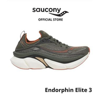 Saucony Sepatu Road Running Pria dan Wanita Endorphin Elite 3 - Fatigue/Rust 45 FATIGUE/RUST
