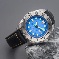 Seiko Monster Watch Sapphire Glass Crown at 3.0 Oclock 28.5mm Dial NH36 Automatic Movement 10ATM Waterproof Men Diving Watch