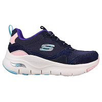 Skechers Arch Fit [149723NVMT] 女 健走鞋 運動 休閒 足弓支撐 緩震 透氣 穩定 深藍