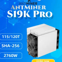 Antminer S19K Pro 115/120T Bitcoin BTC mining rig crypto miner