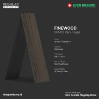 NIRO GRANITE 1st Grade - Finewood GFN05 - Debossed Structured 15 x 60