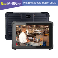 8 Inch Rugged industrial Tablet PC Windows 10 Home Handheld Mobile Computer Waterproof 8 Inch Touch Screen IP67 GPS 4GB 128GB