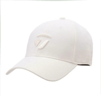【Taylormade】A-FLEX高爾夫球帽-白