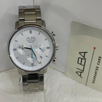 JAM TANGAN PRIA ANALOG CHRONOGRAPH ALBA ORIGINAL ALBA AT3D95 ALBA ALAT3D95X1 ALBA AT3D95 X1 ALBA AT3