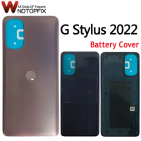 6.8" For Motorola Moto G Stylus 2022 Battery Cover Door Rear Housing Case Repairment Parts New For Moto G Stylus 2022 Back Cover
