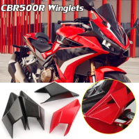 CBR500R Winglets Trim Cover Motorcycle Side Wing Protector Fairing For Honda CBR 500 R 2019 2020 2021 2022 CBR 500R Accessories