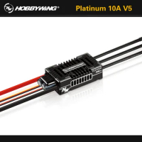 Hobbywing Platinum HV 150A V5 Smaller Size 150A ESC W/ VBar Telemetry Built-in High Power BEC for Rc Drone Airplane Helicopter