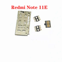 for Xiaomi Redmi Note 11e SIM Card Reader Connector Holder Tray Slot Socket
