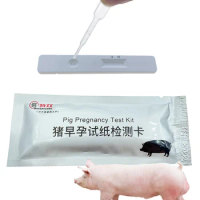 1PCS Sow Early Pregnancy Test Kit Rapid Strip Paper Pregnant Piss Check High Accurate Piggery Livestock Farm Tools Supplies