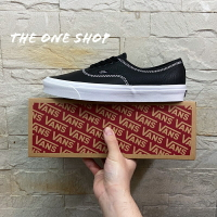 VANS White Mountaineering Authentic 44 D 黑色 皮革 VN0A7Q5CBMX