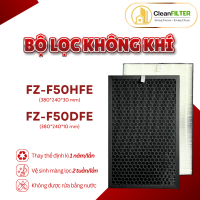 Màng lọc không khí CleanFilter thay thế FZ-F50HFE, FP-J40E, JM40V, G50E, J50V, GM50E, F40E,.. tấm bắ