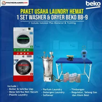 Paket Usaha Laundry Kiloan Beko PAKET 1 STACK