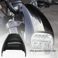 Lamp Mask For Harley Sportster S 1250 RH1250 RH 1250 Motorcycle Black Front Headlight Fairing Cover Sportster S 1250 2021-2022