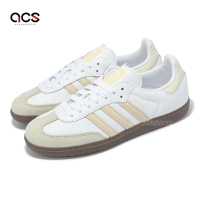 adidas 休閒鞋 Samba OG W 女鞋 白 奶油橘 德訓鞋 復古 愛迪達 JH7300