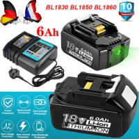 6.0Ah 18V Battery Replacement for Makita 18V Battery Cordless Power Tools Lithium-ion Battery Replacement for Makita Battery