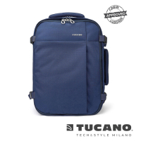 義大利 TUCANO Tugo 商務旅行防潑水後背包 15吋 - 藍色
