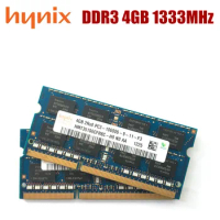 Hynix chipset 4GB 2Rx8 10600S PC3 DDR3 1333Mhz 4gb Laptop Memory Notebook Module SODIMM RAM