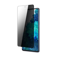 三星 Samsung Galaxy S20 FE 6.5吋 滿版黑色防窺9H鋼化玻璃膜手機保護貼(三星S20FE保護貼)