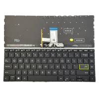 New For Asus VivoBook S14 S433 S433EA S433EQ S433FA S433FL S433JQ X421 Laptop Keyboard US Black With Backlit