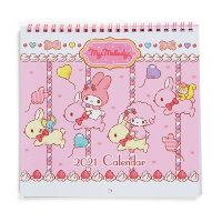 【震撼精品百貨】2021年曆~My Melody 美樂蒂~三麗鷗~記事手帳/年曆/行事曆/日誌/桌曆*57156