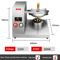 Commercial Gas Cooking Machine Liquefied Gas Stir-Frying Drum Cooking Maker Automatic Multi Cooker