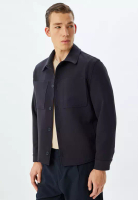 KOTON Navy Blue Adult Jacket