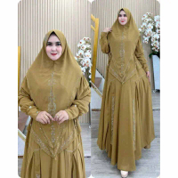 Gamis Ceruty Babydoll Premium