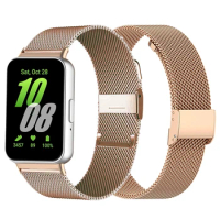 Metal Strap for Samsung Galaxy Fit 3 Smart Watch Band for samsung galaxy fit 3 Watchband for Galaxy fit 3 Bracelets Accessories