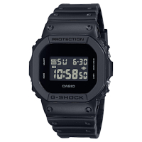 CASIO卡西歐 G-SHOCK酷黑純色電子錶(DW-5600UBB-1) / 考試錶
