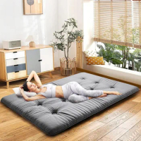 Futon Mattress Floor Mattress Queen Size, Floor Bed Springy &amp; Thick 4 '' Foam Roll Up Portable &amp; Foldable Tatami Mat ,Furniture