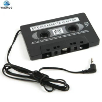 CD Car Tape Audio Cassette Adapter Mp3 Player Converter 3.5mm Jack Plug For iPod iPhone MP3 AUX Cable CD Player Drop Shipping