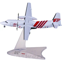 Herpa 1:200 Scale 571920 Air Antwerp Airlines Fokker 50 OO-VLS Diecast Aviation Miniature Avion Metal Airplane Model Toy For Boy