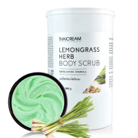 COD Thaicream สครับตะไคร้ 1 กิโล สครับขัดผิว ครีมสครับขัดผิว ไทยครีม Lemongrass Herb Body Scrub สปา