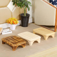 實木床腳凳床邊擱腳凳矮凳木踏板浴室木墊防滑木墊沙髮腳踏凳 【麥田印象】