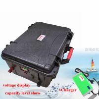 12.8v 150AH 12V 100AH 120AH Lifepo4 Battery for eboat motors solar power ups + 10A charger
