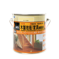【特力屋】日本Asahipen 木質地板耐磨清漆 透明 半光 0.7L