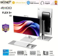 AXIOO AIO PC Flex 5+ v2 Intel Core i5 12600H RAM32GB SSD1TB 23.8inc FHD IPS Windows 11 - PC Bisnis K