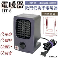 【野道家】BLACK GEARS黑設 HT-8微型低功率電暖器