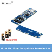 For 12V Battery pack 3S 12.6V 10A 20A for Screwdriver Battery 12V Li-ion 18650 Battery Protection Board BMS PCM for Screwdriver