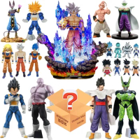 Dragon Ball Super Goku Mystery Box Figure Action Figures Blind Box Anime Figurine Pvc Lucky Box Collectible Model Toys Gifts