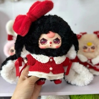 Set váy + áo khoác đỏ cho bb3 ver thỏ trở về, v3