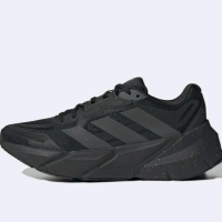 Sepatu running Asi5tar 1 Triple Black -39 Outdoor