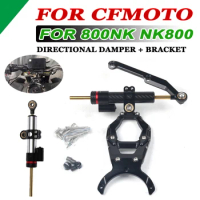 Motorcycle Accessories Directional Damper Shock Absorber Stabilizer Steering Dampers Bracket For CFMOTO 800NK 2023 2024 NK800 NK