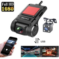 1080p Dash Cam Car Video Recorder DVR With Night Android Dash Cam Cars Night Front And Back Video Recorder