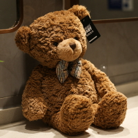 泰迪熊公仔正版抱抱熊寶貝女生床上抱睡毛絨玩具玩偶娃娃大號小熊