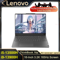 Lenovo ThinkBook 16p 2023 Laptop i5-13500H/i9-13900H RTX4060/4050 16G/32GB + 1/2TB SSD 16-Inch 3.2K 165Hz Screen New Notebook PC