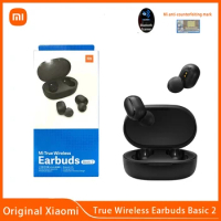Global Version Xiaomi Redmi Airdots 2 TWS Wireless Bluetooth Earphone Mi True Wireless Earbuds Basic 2 Automatic Link 6/10Pieces